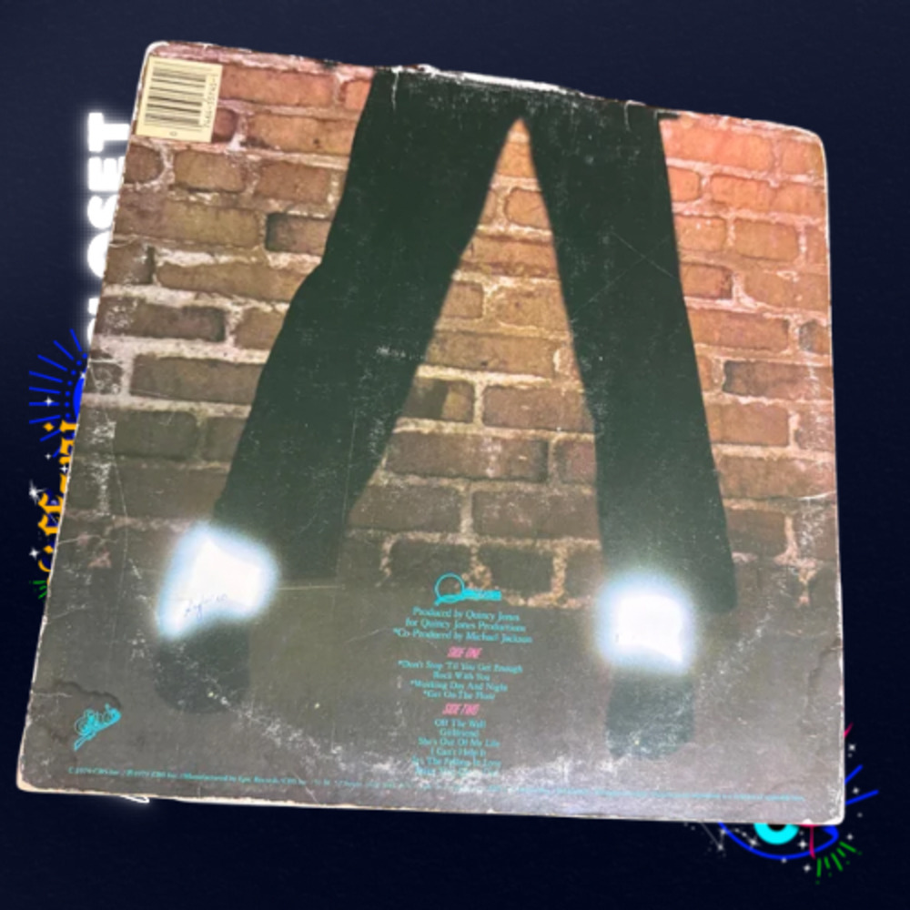 Michael Jackson Off the Wall Vinyl Record LP Epic Records Original Pressing - Picture 3 of 6